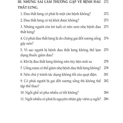 Sức Khỏe Là Vàng - Phòng Trị Bệnh Đau Thắt Lưng