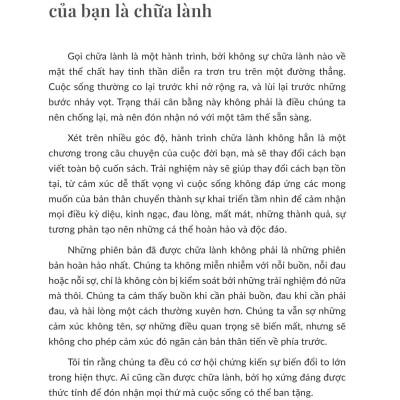 Sách - Một Cuốn Sách Chữa Lành