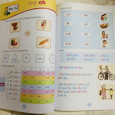 Sách- Giúp bé Luyện Đọc dành cho bé 4-6 tuổi (Giúp bé tự tin đọc Tiếng Việt thông thạo)