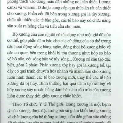 Phòng Và Chữa Bệnh Loãng Xương