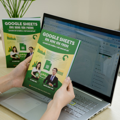 Combo 2 Sách Excel - Google Sheet ĐÀO TẠO TIN HỌC Chuyên Ứng Dụng Văn Phòng Kèm Video Bài Giảng