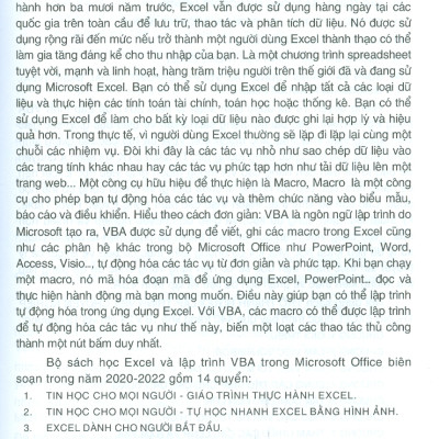 Trở Thành Người Lập Trình VBA Chuyên Nghiệp Trong Excel