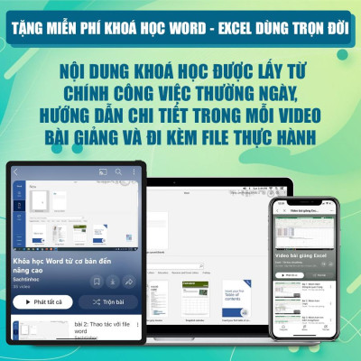 Bộ 2 Cuốn Sách Word - Powerpoint Tin Học Từ Cơ Bản Đến Nâng Cao - Tặng Kèm Video Hướng Dẫn+ Khoá Học