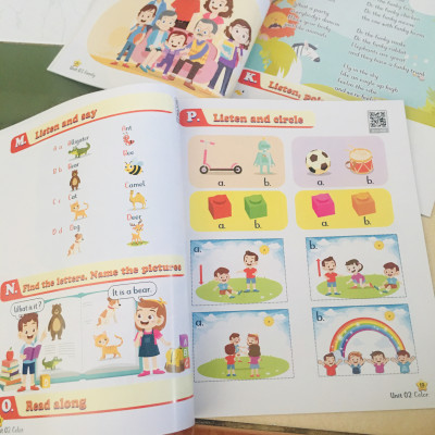 Sách- Chinh Phục Tiếng Anh dễ dàng (dành cho bé 4 - 6 tuổi) Funtastic English