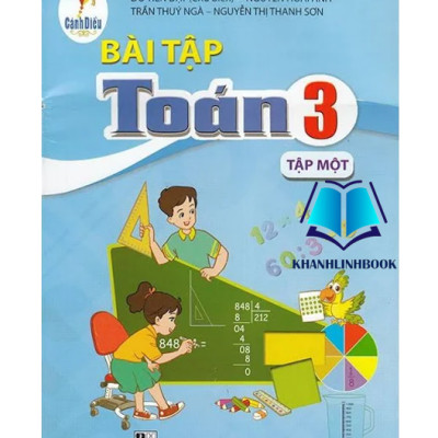 Sách - Combo Bài tập Toán 3 tập 1 + 2 (Cánh diều)