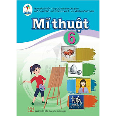 Sách giáo khoa Mĩ Thuật 6- Cánh Diều (Kèm Nilon bọc Sách)