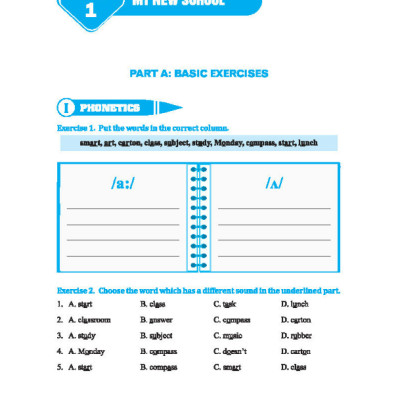 Sách - global success - Bài tập cuối tuần Tiếng anh lớp 6 - tập 1 (có đáp án)