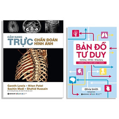 Combo Sách : Cẩm Nang Trực Chẩn Đoán Hình ảnh + Bản Đồ Tư Duy Dành Cho Sinh Viên Y Khoa