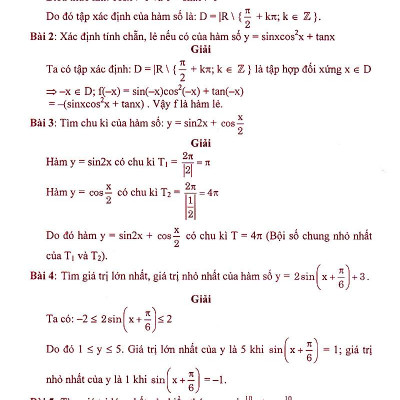Phân Dạng Và Phương Pháp Giải Các Dạng Bài Tập Trắc Nghiệm Đại Số - Giải Tích 11