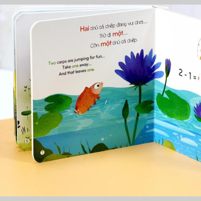 Sách Chuyển Động Đếm Số - Math Slide - Phép Trừ - Subtraction