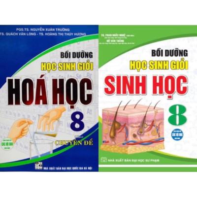 Sách -(Combo) Bồi Dưỡng Học Sinh Giỏi Hóa Học Và Sinh Học 8 (Dùng Chung Cho Các Bộ SGK Hiện Hành)