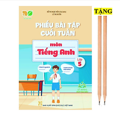 Sách - Phiếu bài tập cuối tuần môn Toán lớp 5 (Kết nối tri thức với cuộc sống) 