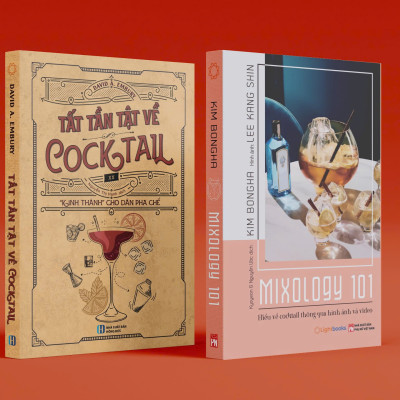 Sách - Combo Sách Pha Chế - Tất Tần Tật Về Cocktail, Mixology 101