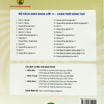 Chuyên Đề Học Tập Lịch Sử 11 (Chân Trời Sáng Tạo) (Chuẩn)