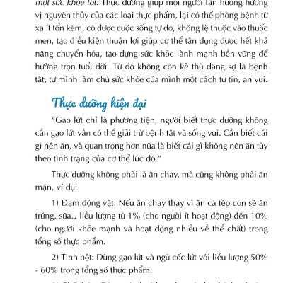 Thực Dưỡng Tiện Dụng Cho Người Bận Rộn (PN)