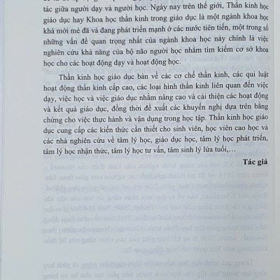 Sách - Khoa học thần kinh trong giáo dục