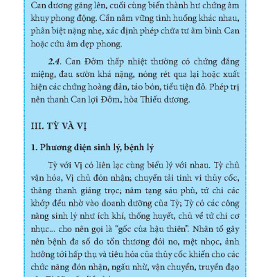 Đông Y Nội Khoa Và Bệnh Án