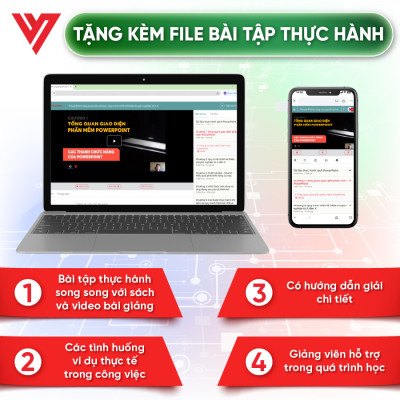 Combo 6 Sách Excel - Word - PowerPoint - Google Sheets - 150 Thủ Thuật - Power Query Kèm Khoá Học Video ĐÀO TẠO TIN HỌC