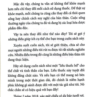 Sống Khoẻ Mạnh Không Phụ Thuộc Vào Thuốc - Lời Khuyên Từ Giáo Sư Ngành Dược