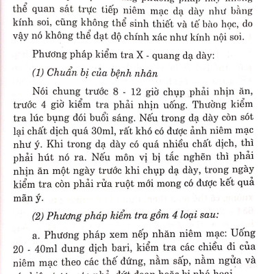 Các Phương Pháp Chữa Trị - Bệnh Dạ Dày