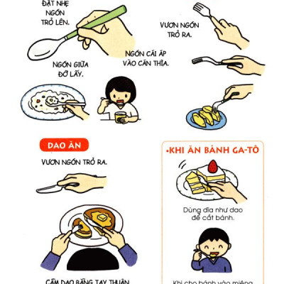 Cẩm Nang Sinh Hoạt Bằng Tranh Cho Bé Tập 2: Kĩ Năng Khi Ăn Uống (Tái Bản 2019)