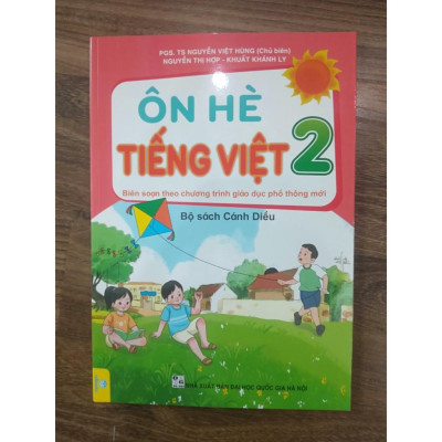 Sách - Combo Ôn Hè Toán + Tiếng Việt 2 (Cánh Diều)