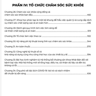 Quản Lý Nguy Cơ Lâm Sàng Và An Toàn Người Bệnh