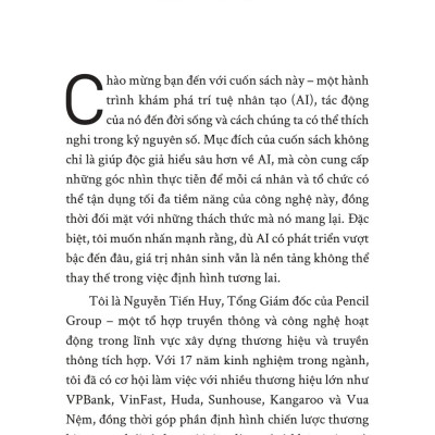 Sách - Không Ai Cản Được AI - Hiểu AI Từ Căn Gốc Để Phát Triển Sự Nghiệp