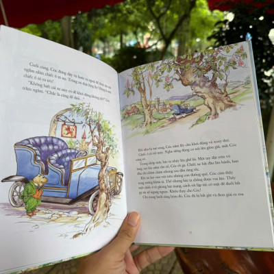 (Combo 2 Cuốn, Bìa Cứng, In Màu) TRUYỆN VỀ CHÚ THỎ MƯU MẸO, GIÓ VỜN TRONG LIỄU - NXB Kim Đồng