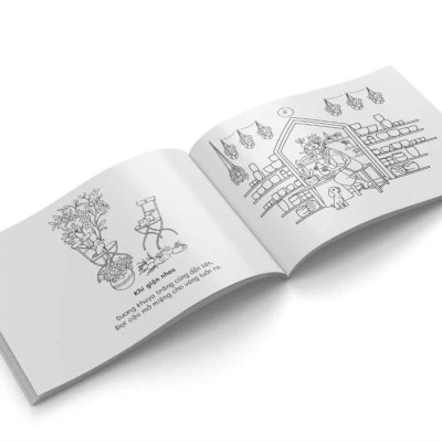 Vẽ Hạnh Phúc Trong An Yên - Cuốn Sách Tô Màu Lưu Trữ Thời Gian
