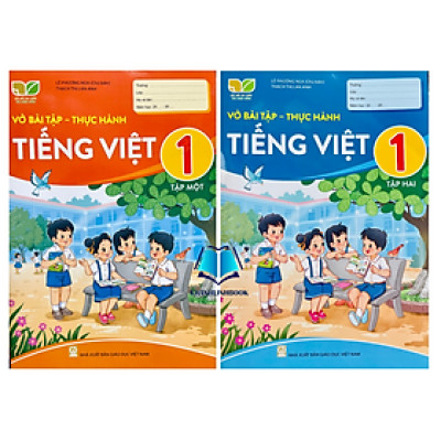 Sách - Combo Vở bài tập - Thực hành Tiếng Việt lớp 1 - tập 1 + 2 (Kết nối tri thức với cuộc sống)