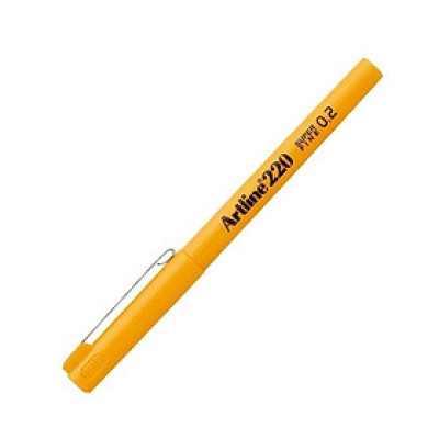 Bút Lông Kim Vàng 0.6MM - EK-220 YEL