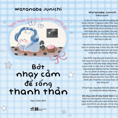 Sách - Bớt nhạy cảm để sống thanh thản (Watanabe Junichi) (Nhã Nam Official)