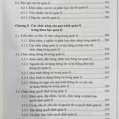 Sách - Khoa Học Quản Lý