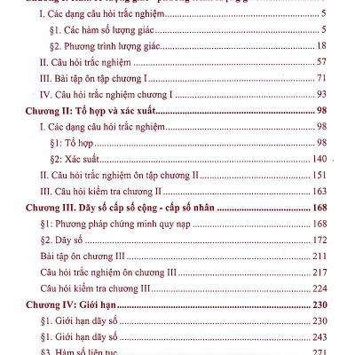 Phân Dạng Và Phương Pháp Giải Các Dạng Bài Tập Trắc Nghiệm Đại Số - Giải Tích 11