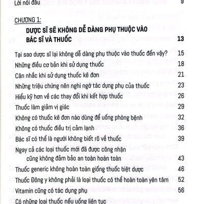 Sống Khoẻ Mạnh Không Phụ Thuộc Vào Thuốc - Lời Khuyên Từ Giáo Sư Ngành Dược