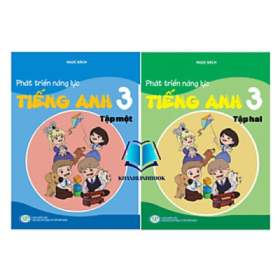 Sách - Combo Phát triển năng lực Tiếng Anh 3 - tập 1 + 2 (KP)
