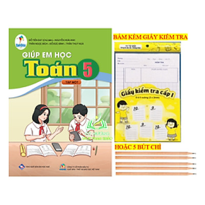 Sách - Giúp em học Toán 5 - tập 1 (cánh diều)