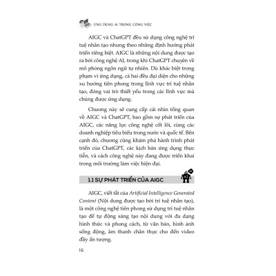 Sách - Ứng Dụng AI Trong Công Việc