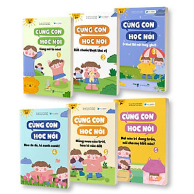 Sách - Cùng Con Học Nói - Dành cho bé từ 1 tuổi
