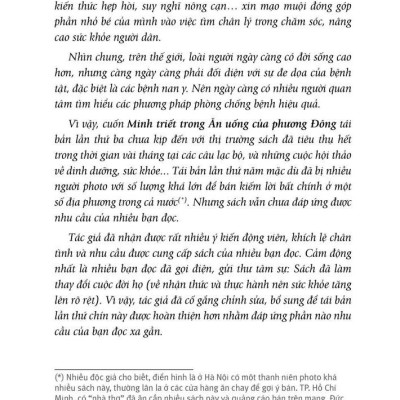 Minh Triết Trong Ăn Uống Của Phương Đông (Tái Bản 2023)