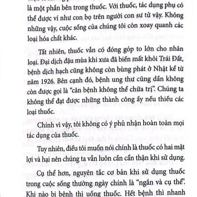 Sống Khoẻ Mạnh Không Phụ Thuộc Vào Thuốc - Lời Khuyên Từ Giáo Sư Ngành Dược