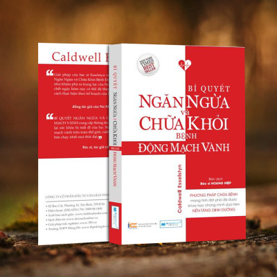 Combo 2 cuốn Bí mật dinh dưỡng (TB) + Bí quyết ngăn ngừa và chữa khỏi bệnh động mạch vành