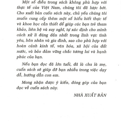 Tình Yêu, Tình Dục Và Gia Đình - HA