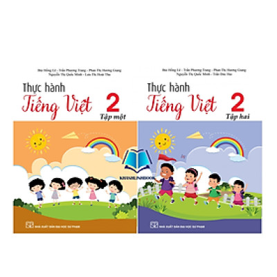 Sách - Combo Thực hành Tiếng Việt 2 - tập 1 + 2 (KP)
