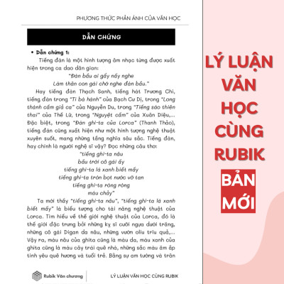 Combo 3 sách: Lý luận văn học cùng Rubik (Tập 1 + Tập 2) và Nghị luận xã hội cùng Rubik