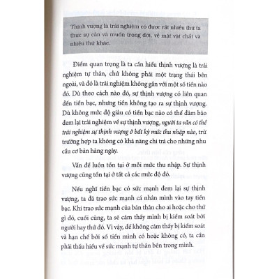 Tủ Sách Tâm Linh Thế Kỷ - Sự Thịnh Vượng Đích Thực - Vanlangbooks