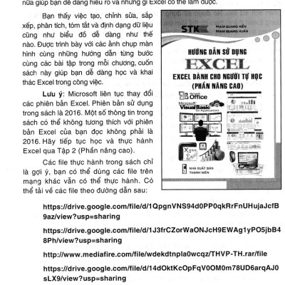 Hướng Dẫn Sử Dụng Excel - Excel Dành Cho Người Tự Học (STK)