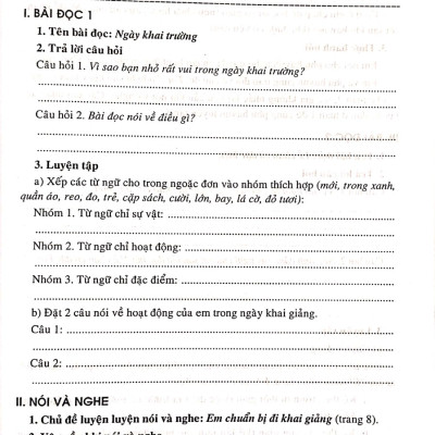 Vở Bài Tập Cuối Tuần Tiếng Việt 3 (Dùng Kèm Sách Giáo Khoa Cánh Diều)