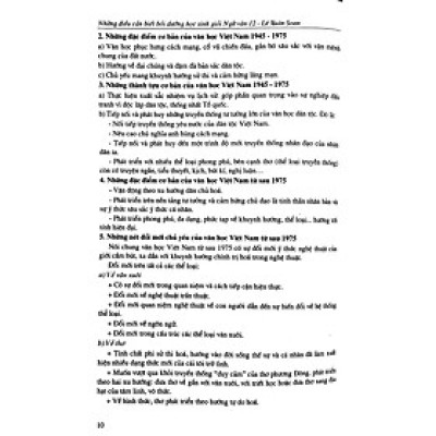 Những Điều Cần Biết Bồi Dưỡng Học Sinh Giỏi Ngữ Văn Lớp 12